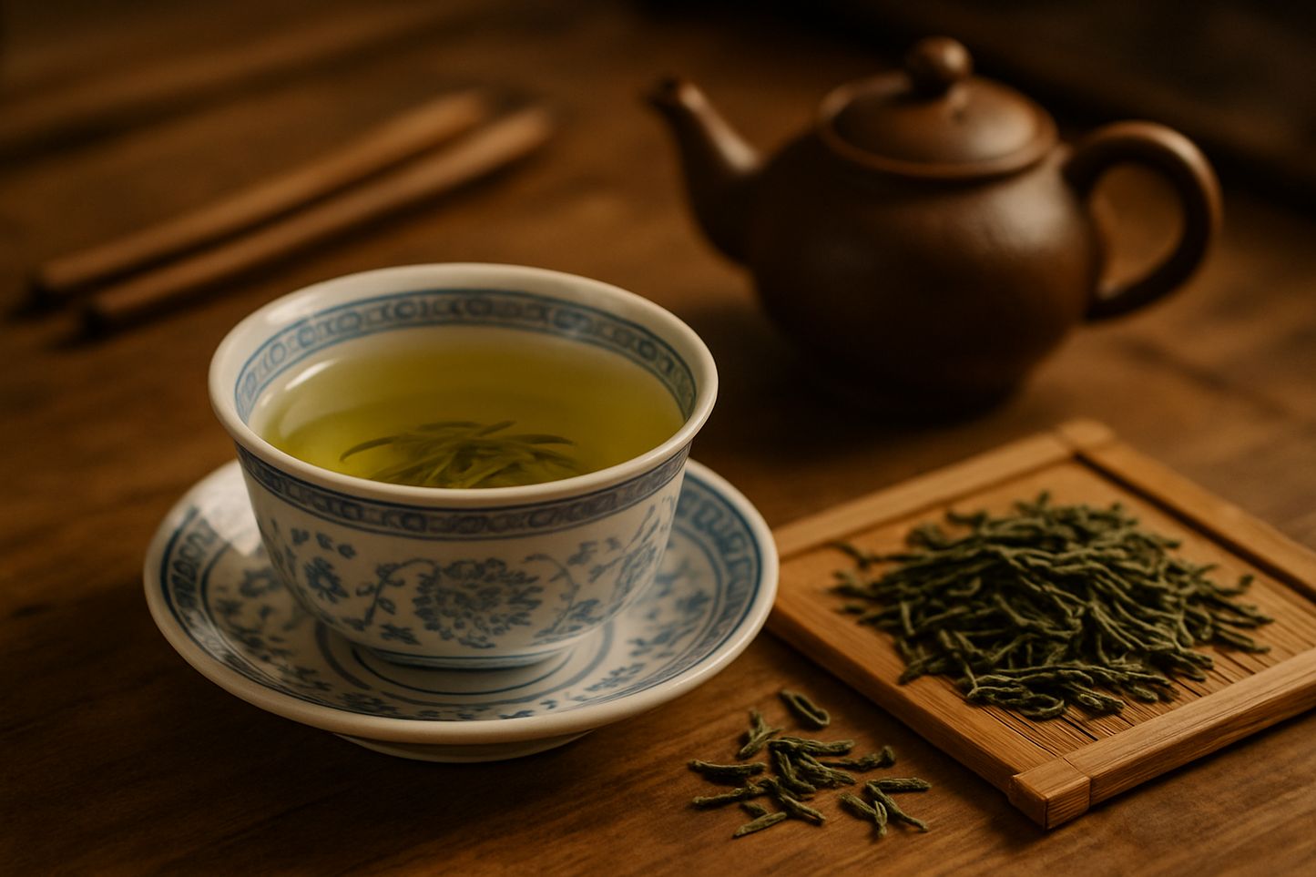 Anhui Maojian White Tea . 安徽毛尖白茶